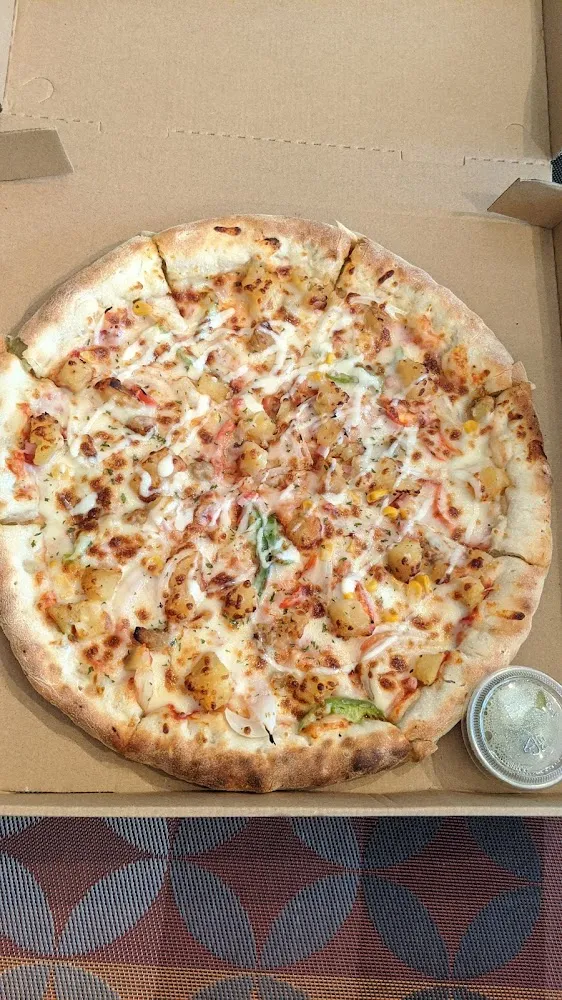 Sweet Potato Stuffed Crust Pizza